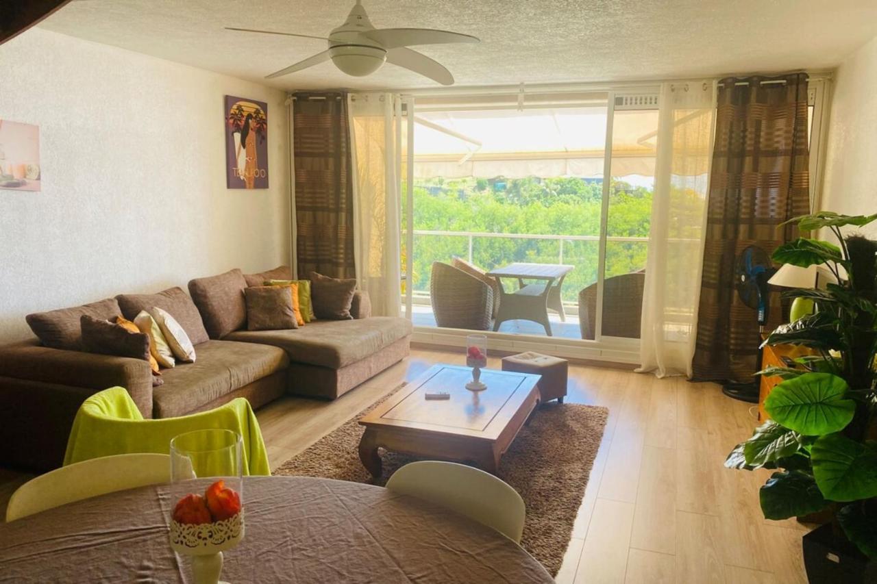 Tahiti Appartement 2 Chambres Tres Belle Vue Mer Res Tahiri 2 Пунаауйя Экстерьер фото